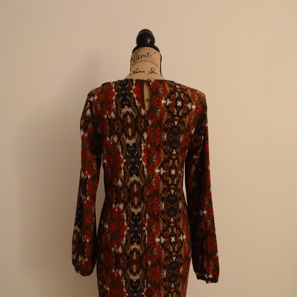 Anthropologie Mosaic Print Dress - Picture 5 of 6